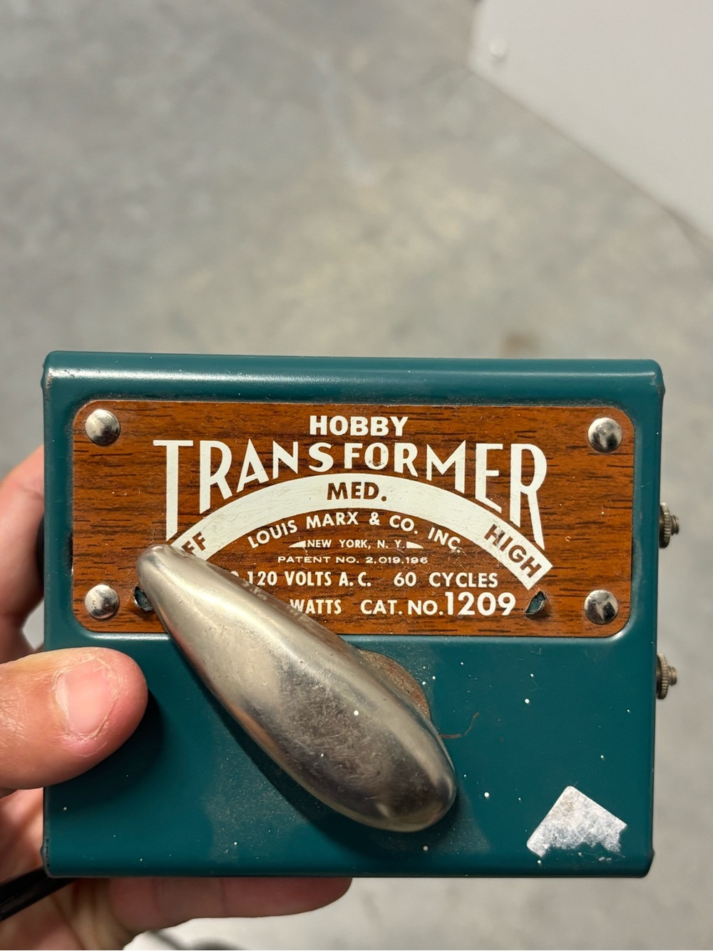 Teal Hobby Transformer Wall Art Photograph by Louis Marx